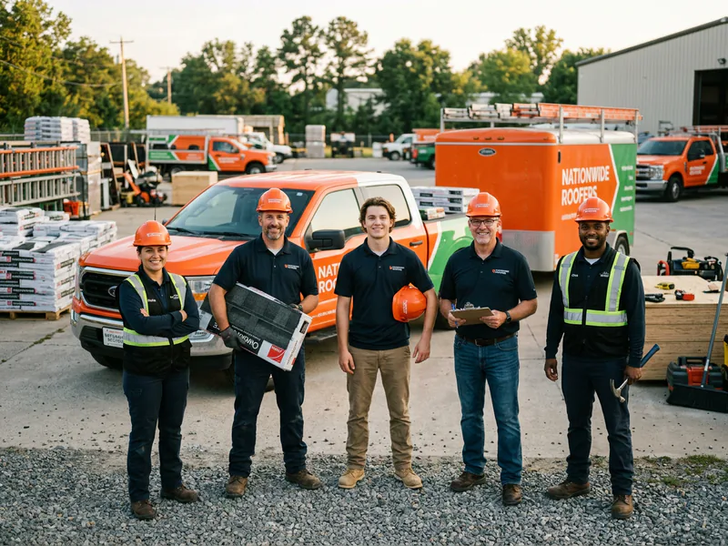 Natiowide Roofers - roof installation in North Vernon near me